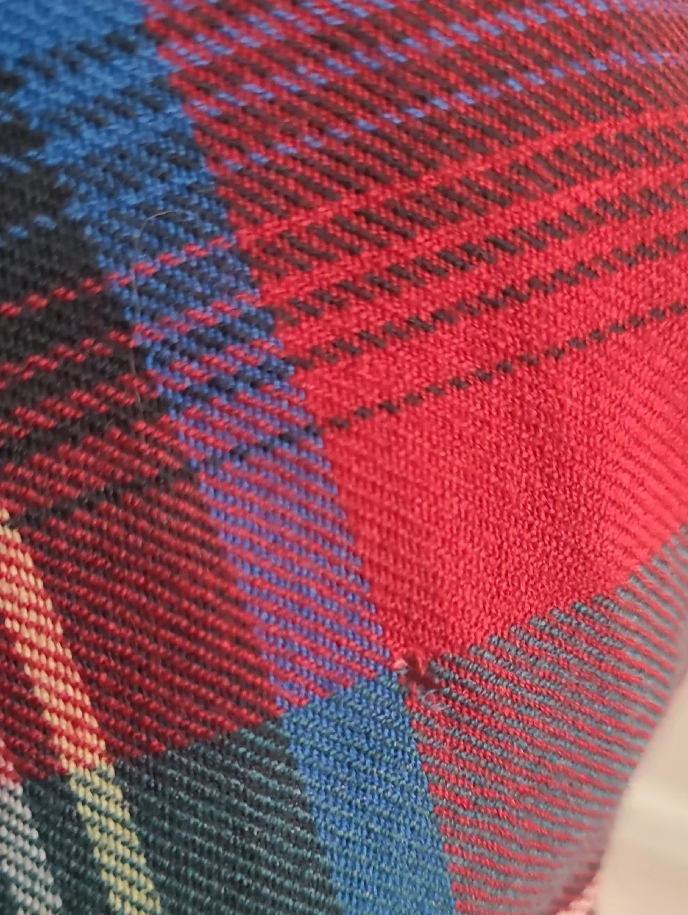 1980s Ralph Lauren Tartan Plaid Blanket Wrap-skirt Sz 6 - Picture 5 of 5